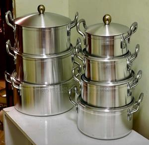 7pcs Cooking Set With Lids - thumbnail 2