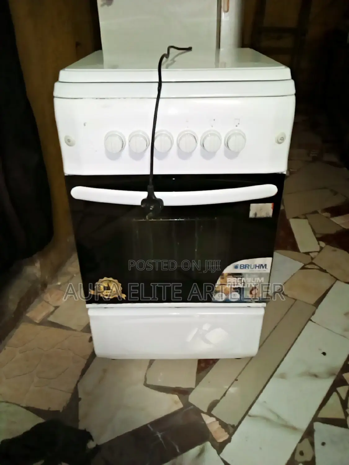 EX UK Bruhm(Turkey) 4gas+Gas Oven Cooker Clean Mintcondition