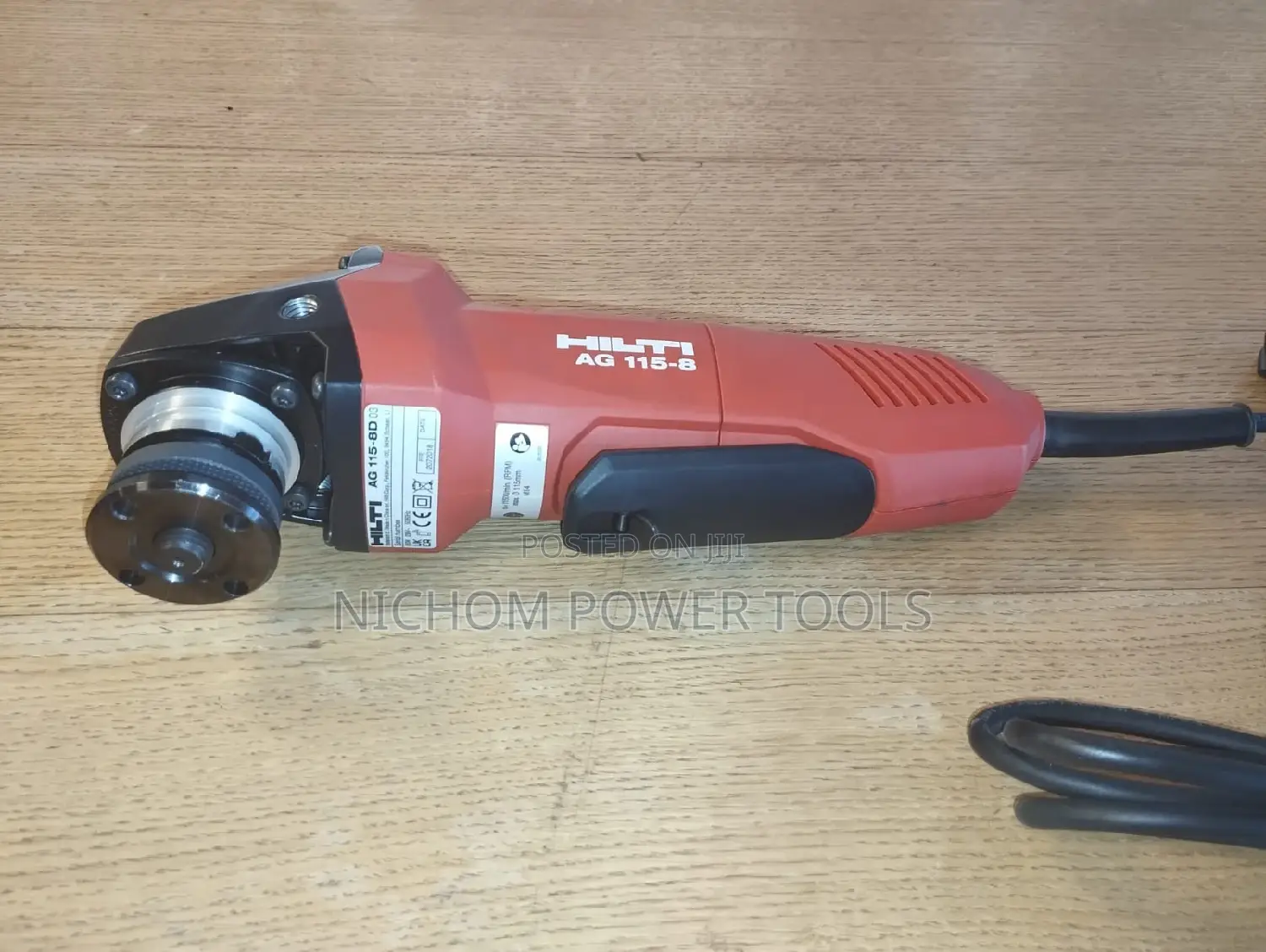Hilti 4.5" Angle Grinder With 5 Discs