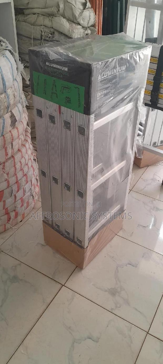 12ft /3.7m Multupurpose Aluminium Ladder - main view