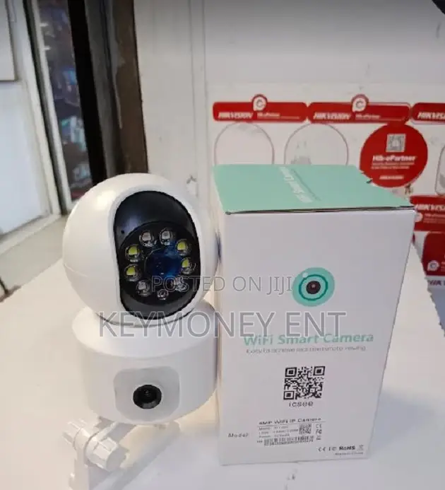 4MP PTZ Dual Lens Wifi Smart Camera Nanny Camera 360degrees