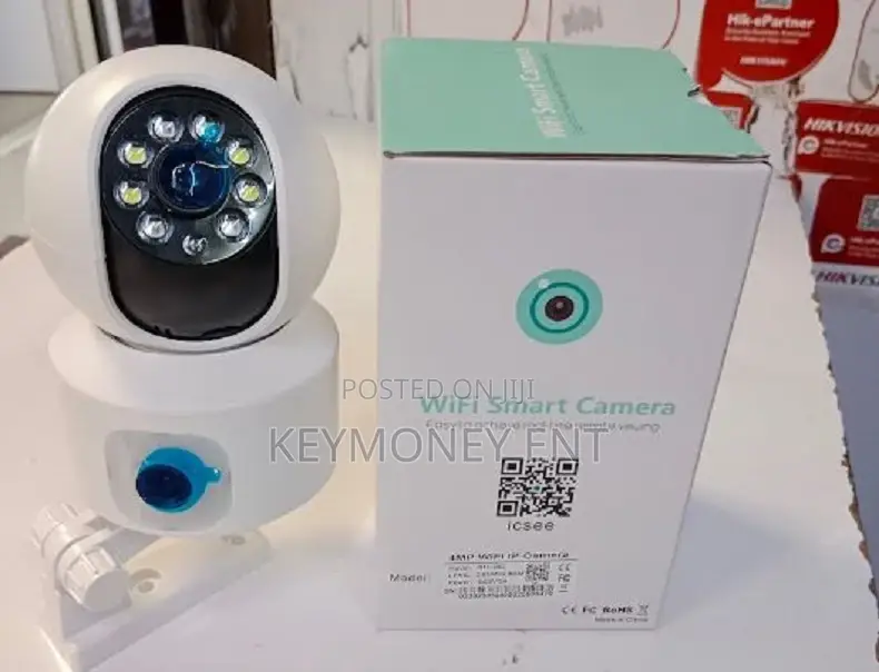 Dual Lens Baby Monitor PTZ Wifi Nanny Camera 4MP