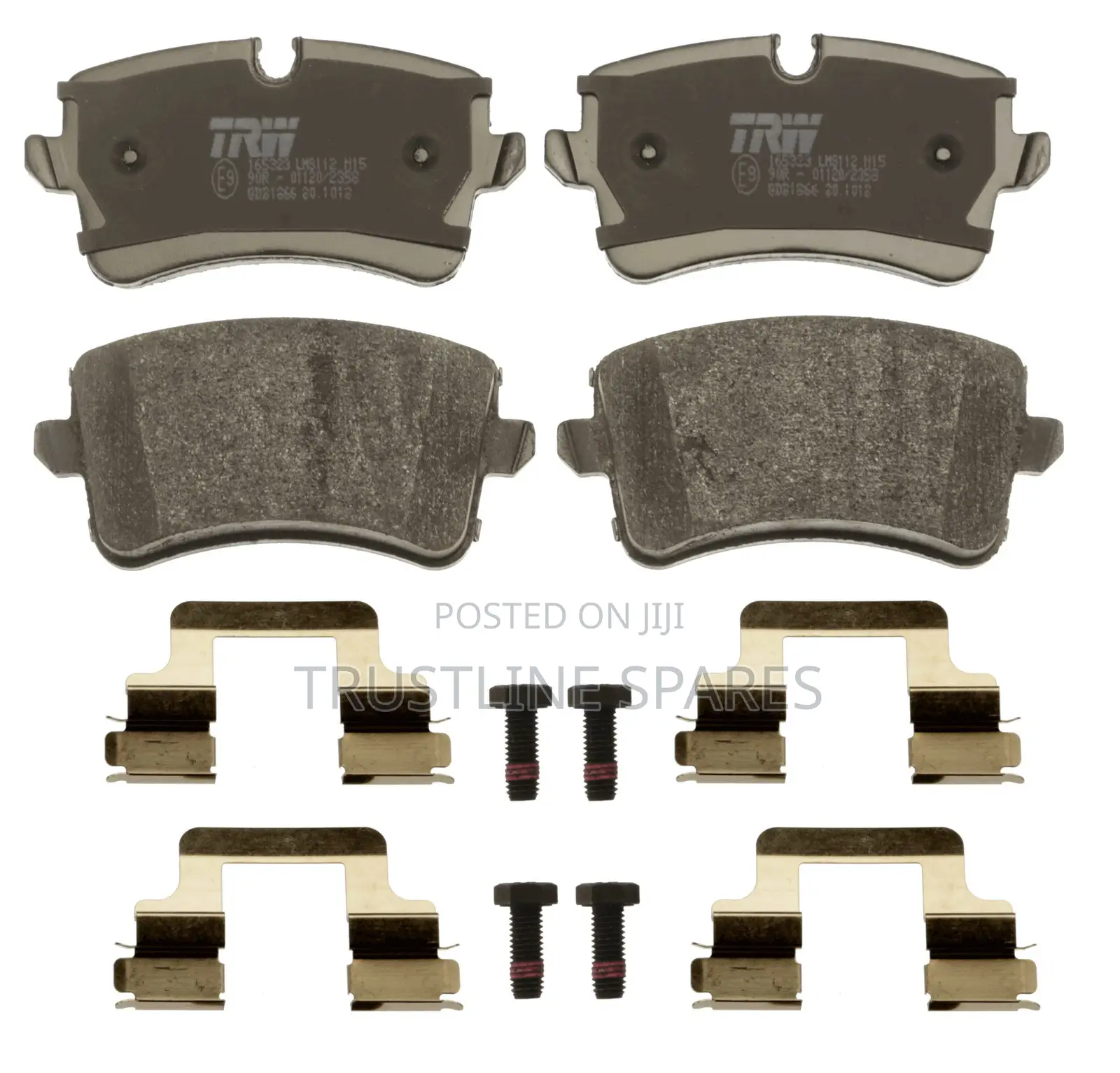Audi A8, A7, A6 Rear Brake Pad Set-TRW Gdb1866
