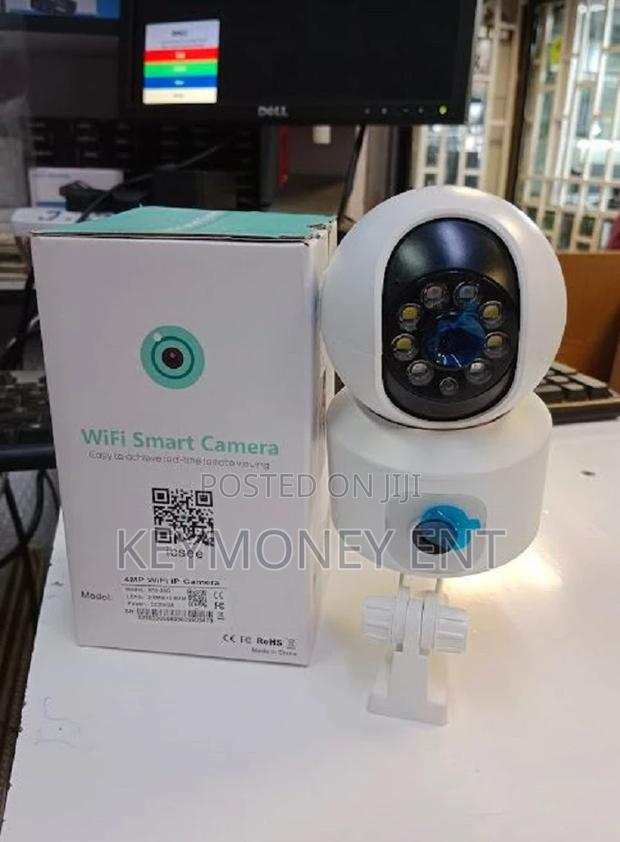 2 in 1 Dual Lens Wifi Smart Camera Icsee 4MP Baby Monitor