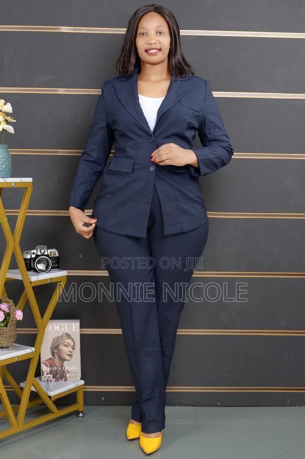 Official Ladies Trouser Suits Grey, Black, Navy Blue