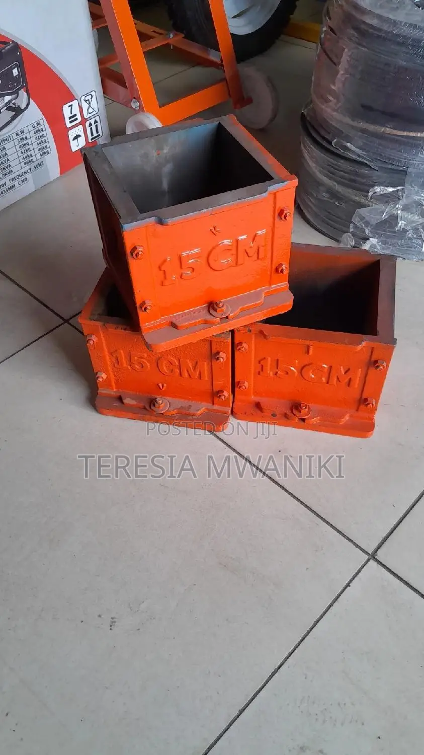 Premium Quality Concrete Testing Cube Mould 150mm Cubic
