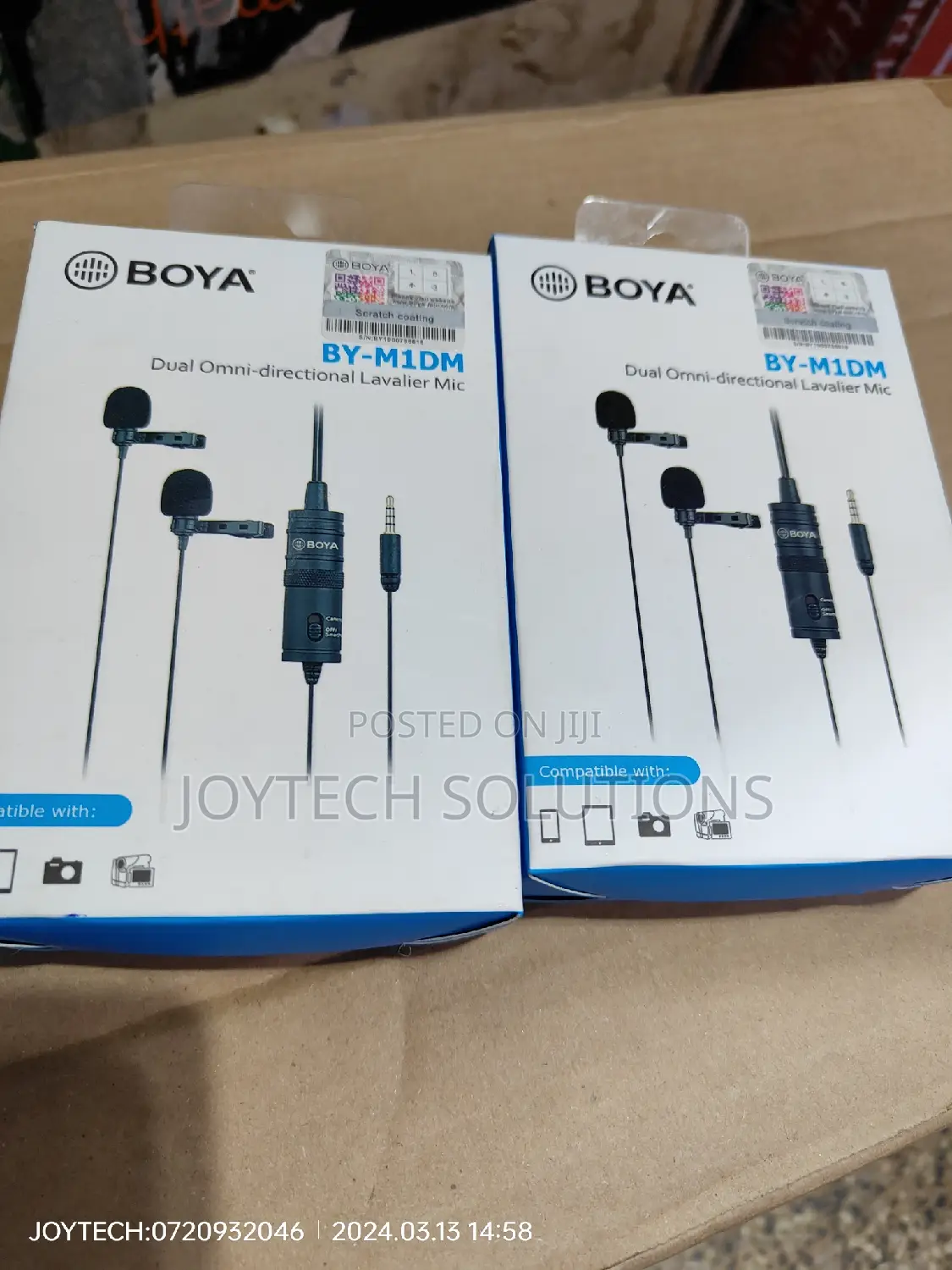 Dual BY - M1DM Boya Lavalier Lapel Mic