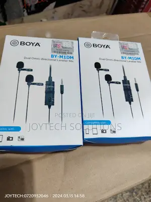 Dual BY - M1DM Boya Lavalier Lapel Mic