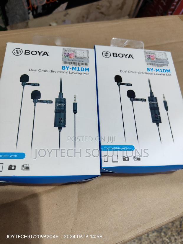 Dual BY - M1DM Boya Lavalier Lapel Mic
