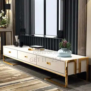 Metallic Frame Wooden Coffee Table With a Glass Top Dime