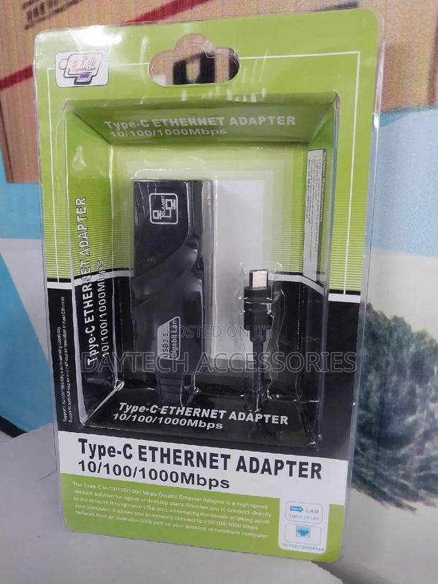 Usb-C to Ethernet Adapter - White