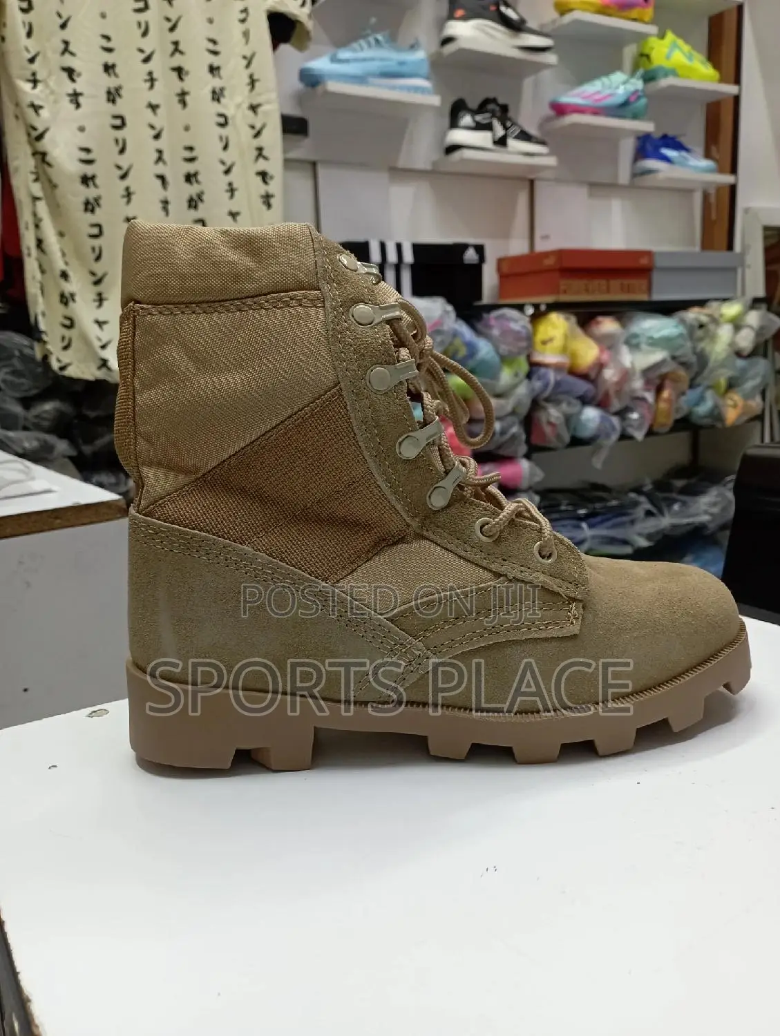 Dark Brown Siwar Leather Tactical Boots