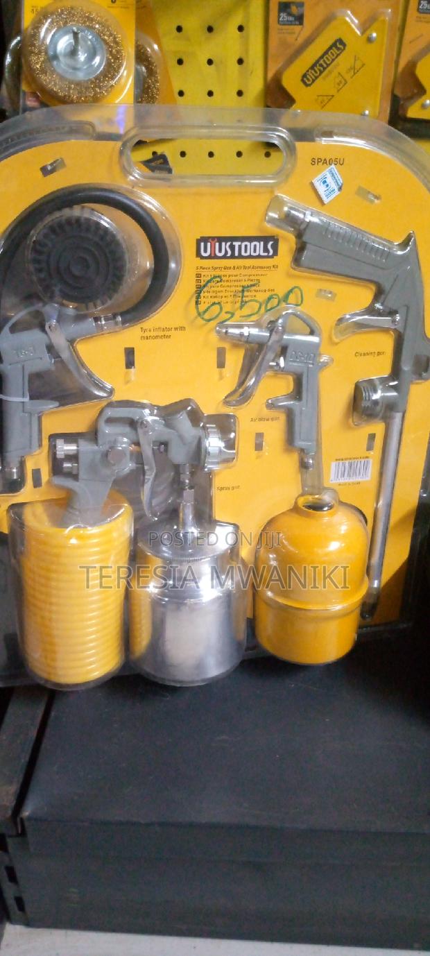 5 Piece Spray Gun Air Tool Accessory Kit SPA05U - main view