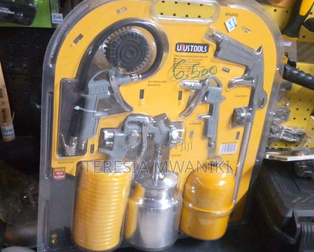 5 Piece Spray Gun Air Tool Accessory Kit SPA05U - thumbnail 3