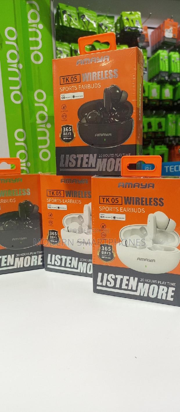 Amaya TK 05 Wireless Sports Earbuds 5.3 Bluetooth - - main view