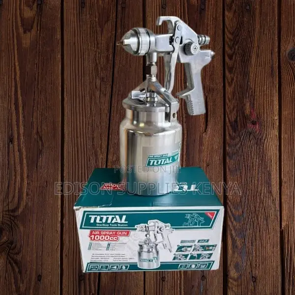 Total Air Spray Gun 1000cc Car Paint Spray Gun 1 Litre BEST