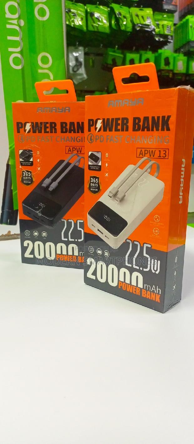 Amaya APW-13 Power Bank 20000mah 22.5W Super Fast Charging