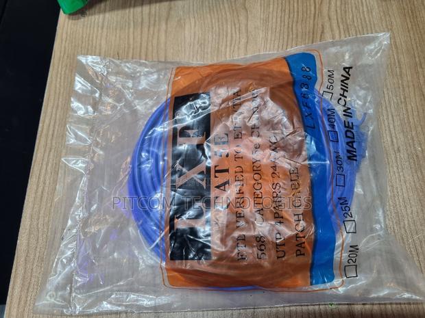 Cat 5e Patch Cord Ethernet Cable - thumbnail 3