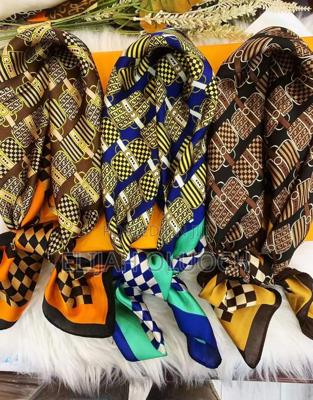 Silk Large Scarf