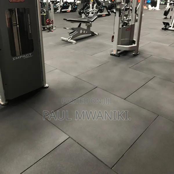 1meter ×1 Meter ×10mm/15mm Gym Rubber - thumbnail 2