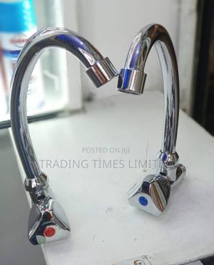 Kichen Tap With Swivel Action - Wall Mounted - thumbnail 2