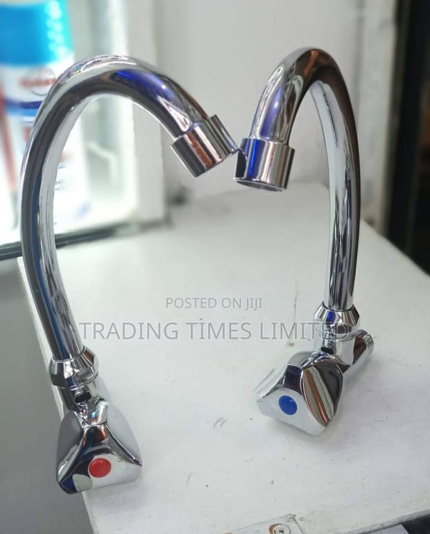 Kichen Tap With Swivel Action - Wall Mounted - main view