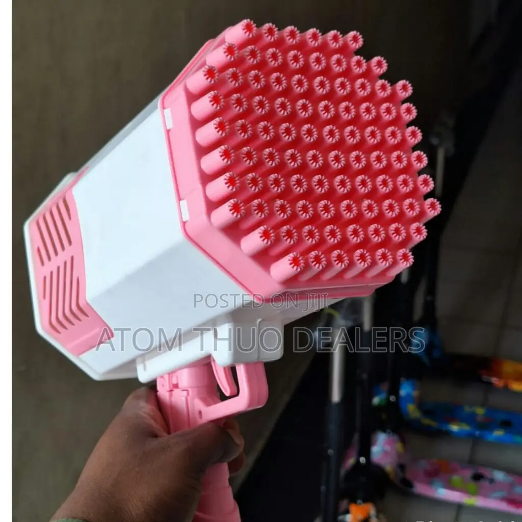 Pink Bubble Gun