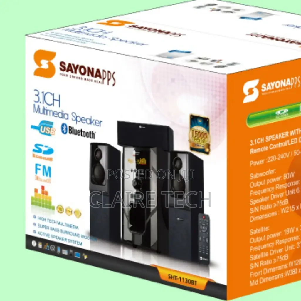 Sayona 3.1 CH 1130 Multi Media System