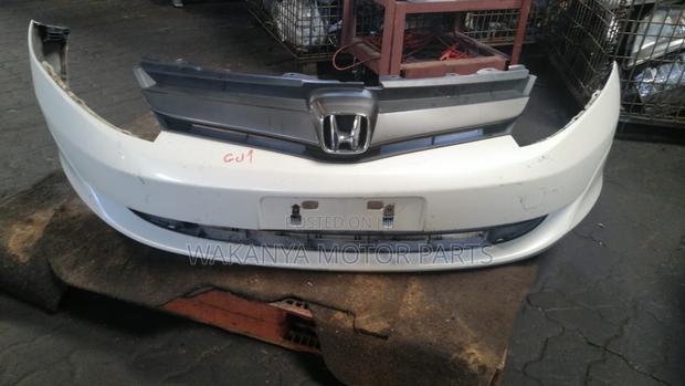 Honda Airwave Front Bumper With Grille and Fogs, 2005/2007