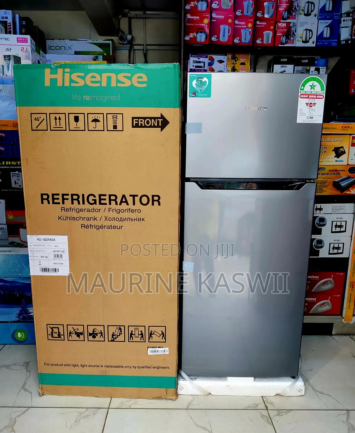 Hisense 154 L Double Door