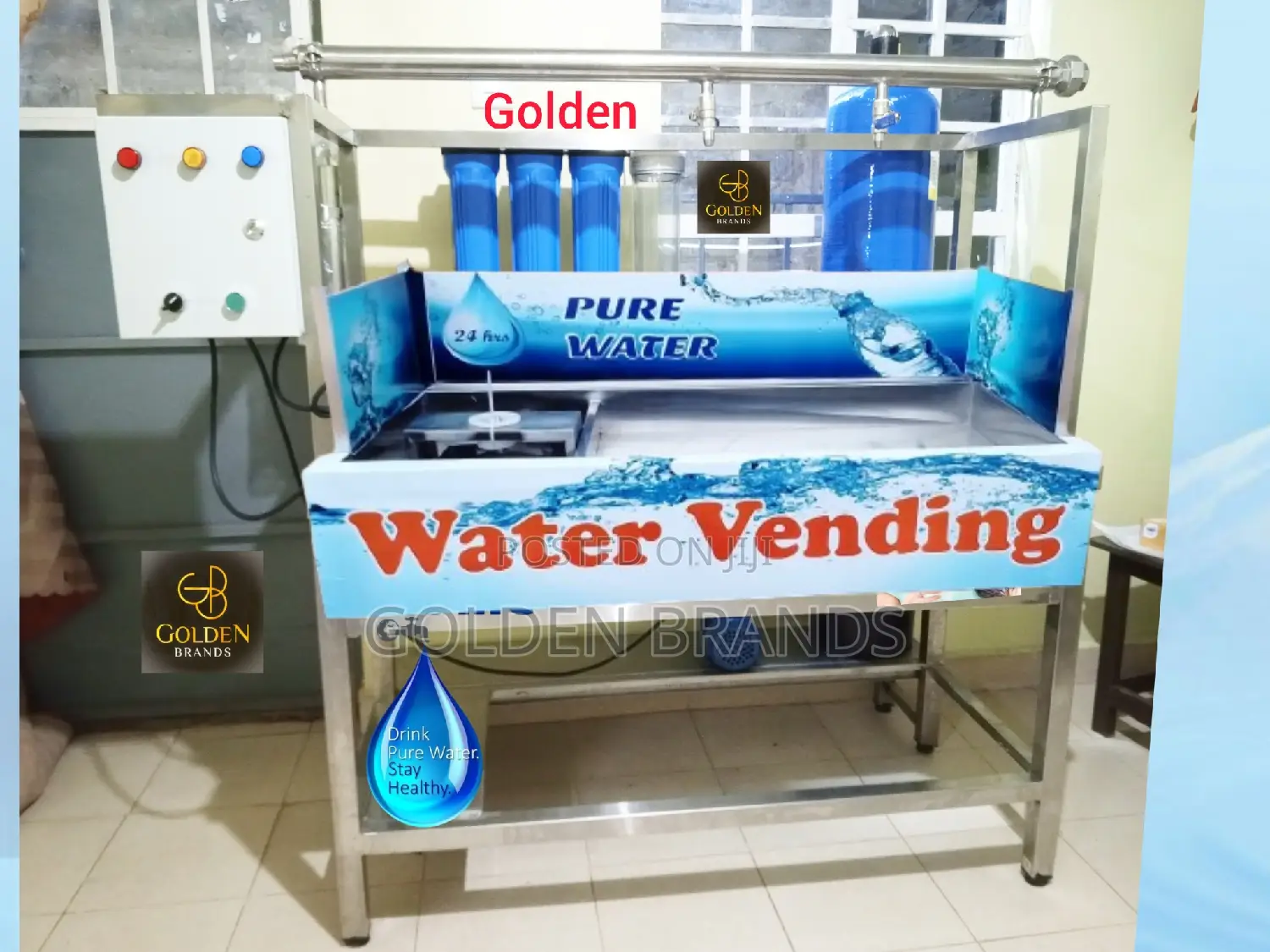 Drinking Water Purification Machine Complete +Bottles Rinser