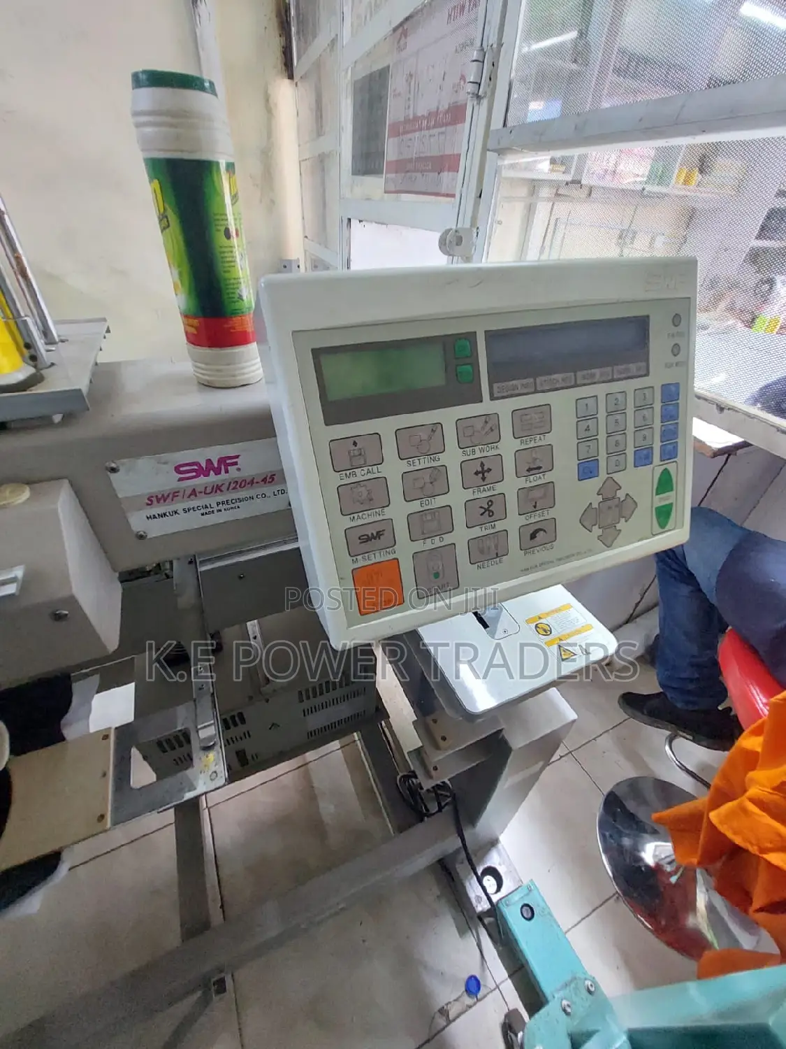 SWF Original Embroidery Machine