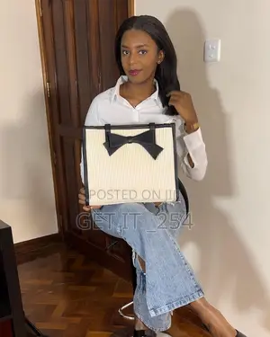 Bow Tie Ladies Tote Bags