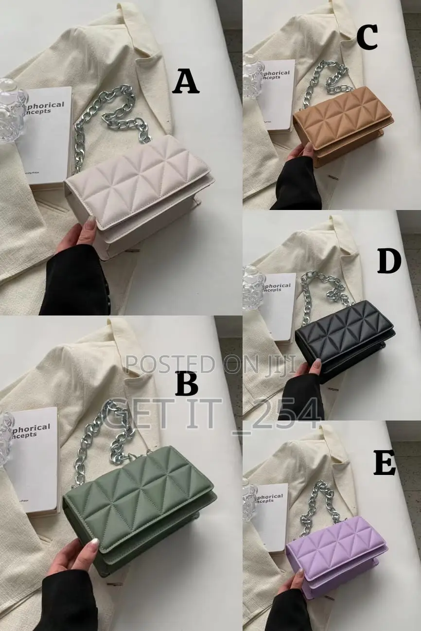Mini Quilted Flap Chain Sling Bag