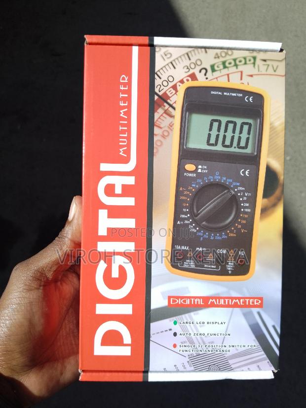 New Digital Multimeter With the Probe Wires - thumbnail 2