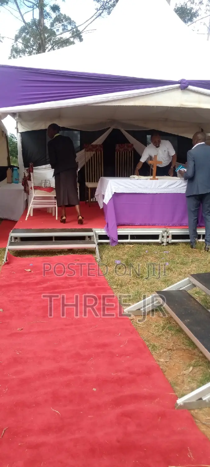 We Give the Best Set Up in Funeral Service on Tents,Sta Ge