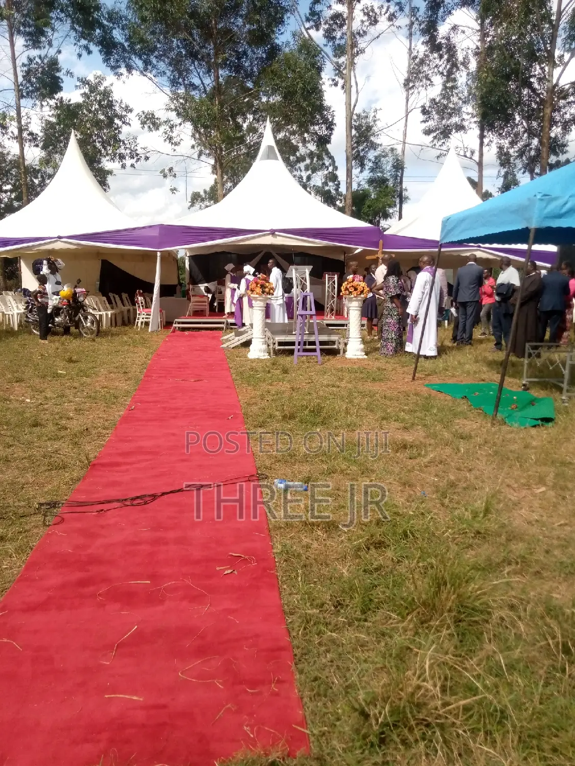 We Give the Best Set Up in Funeral Service on Tents,Sta Ge