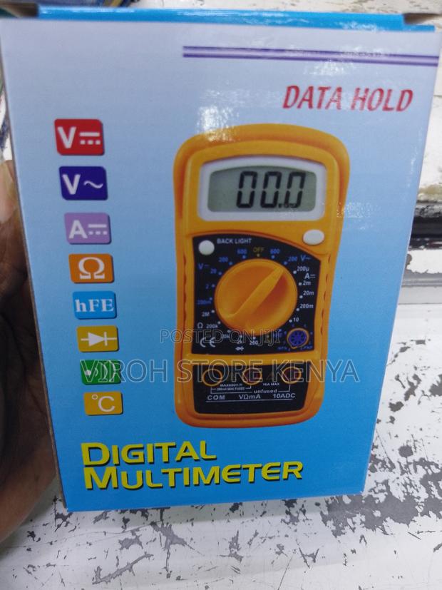 Digital Multimeter 600v 200mah Max With Backlight - thumbnail 3