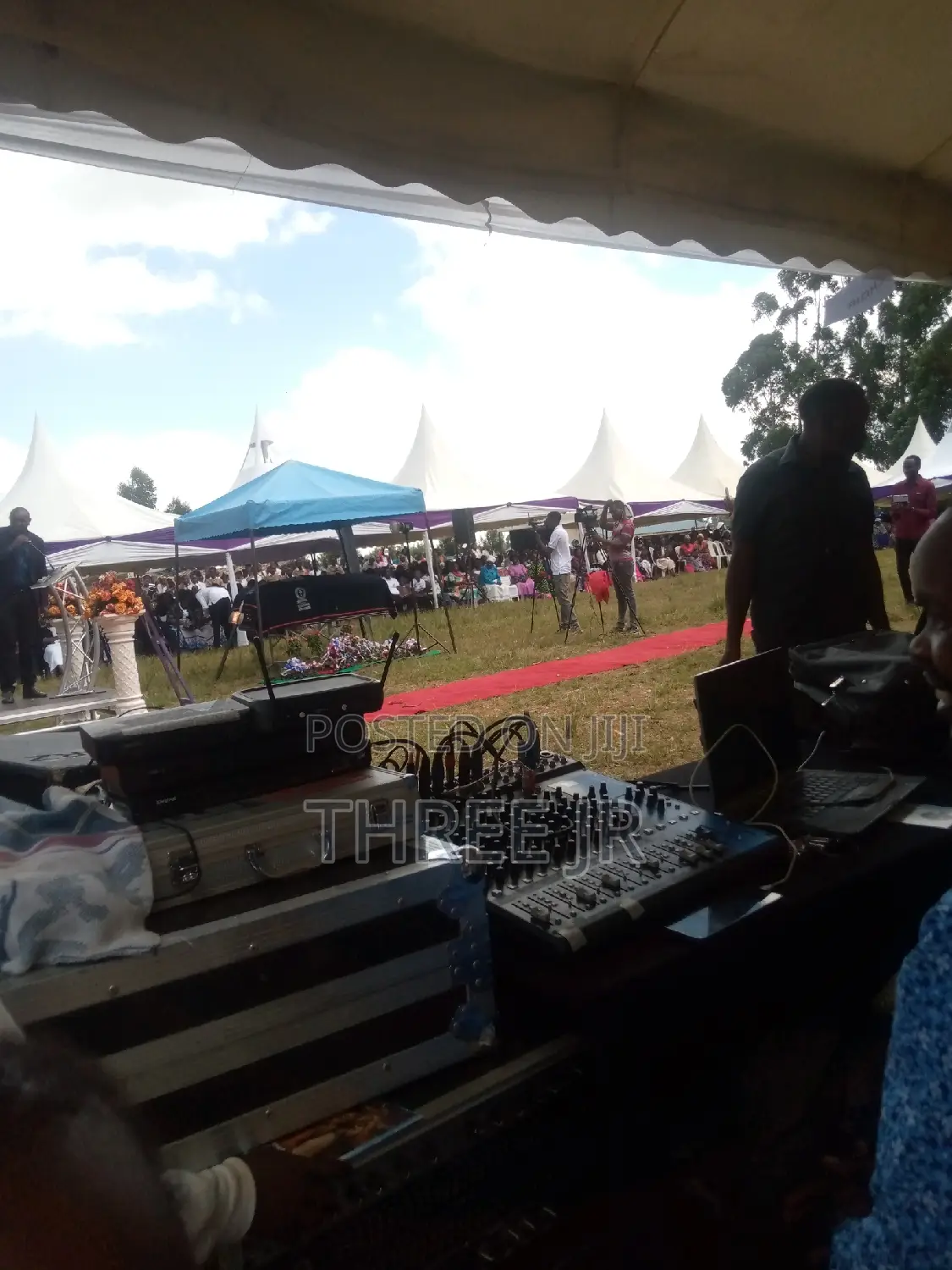 Our Best Sound System Set Up in Ceremonies. Outdoor Indoor