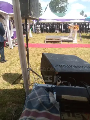 Our Best Sound System Set Up in Ceremonies. Outdoor Indoor