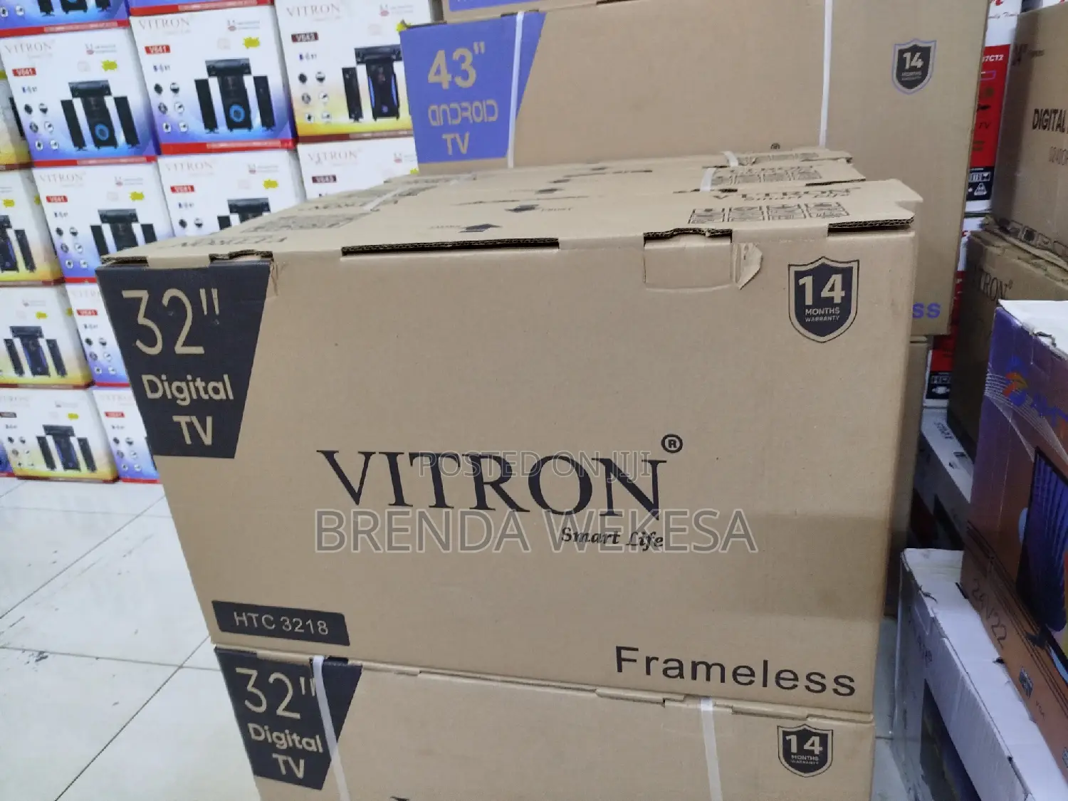 Vitron Htc3246, 32 Inches, Hd Led Digital Tv -