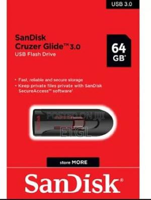 Sandisk Cruzer Glide USB 3.0 Flash Disk - 64gb - thumbnail 2