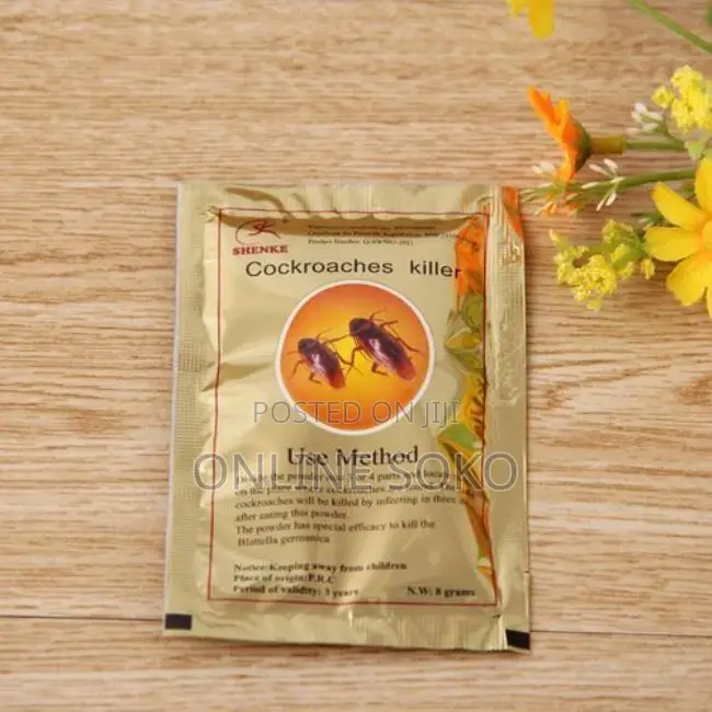 Effective Cockroach Killing Powder - (50 PCS/Full Box)