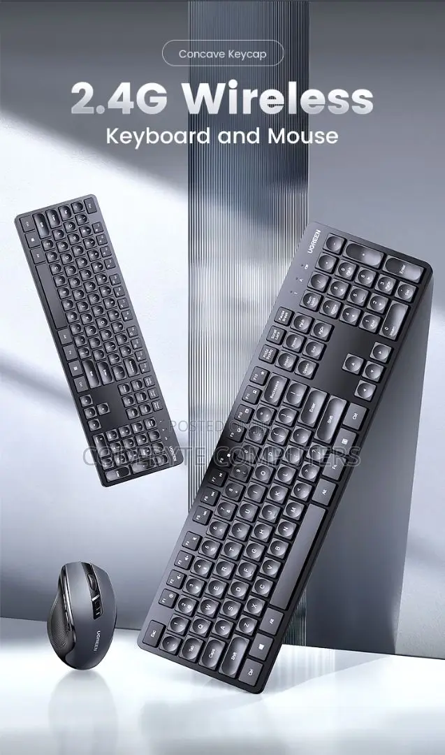 UGREEN Wireless Keyboard and Mouse Combo US - MK006