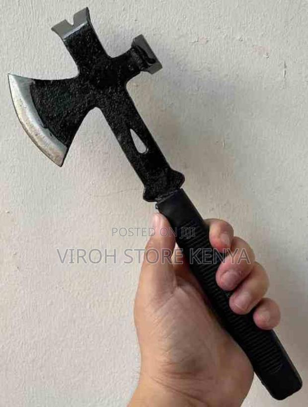 Multi Purpose 3 in 1 - AXE, Hummer and Flat Crowbar