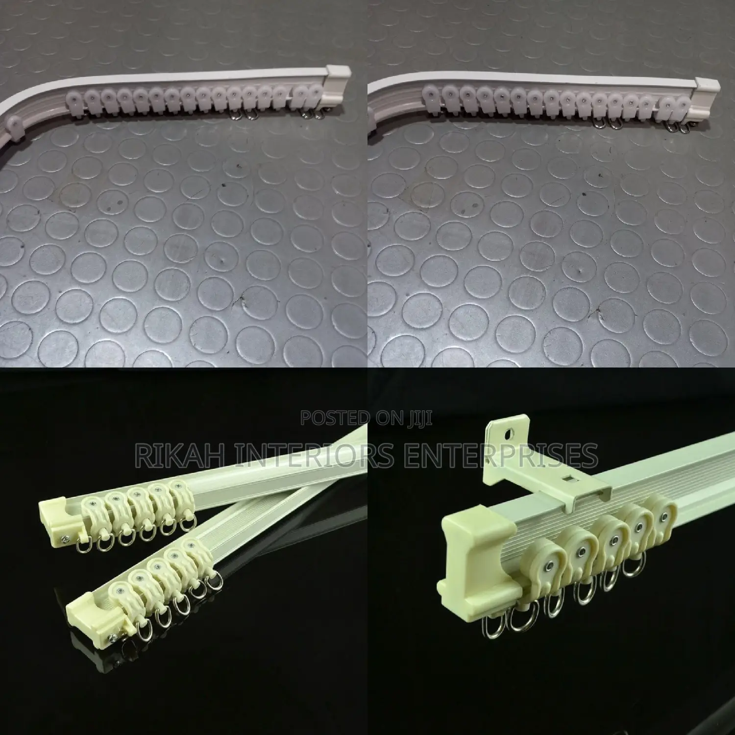 Aluminium Curtain Rails Bendable Curtain Rails