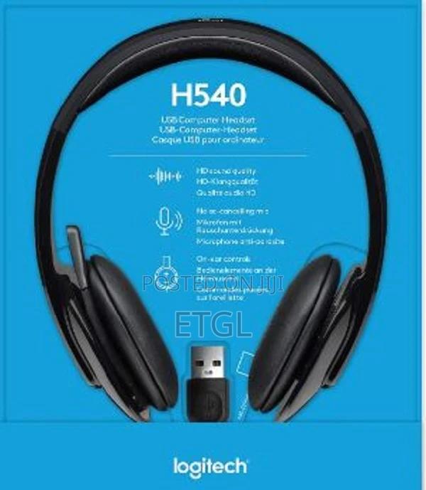 Logitech H540 USB Headset - main view