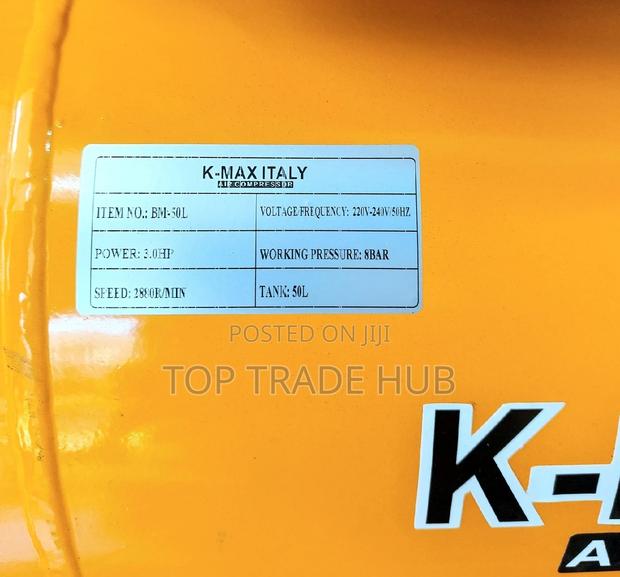 Quality K-Max Italy Air Compressor 50 LTRS - thumbnail 2