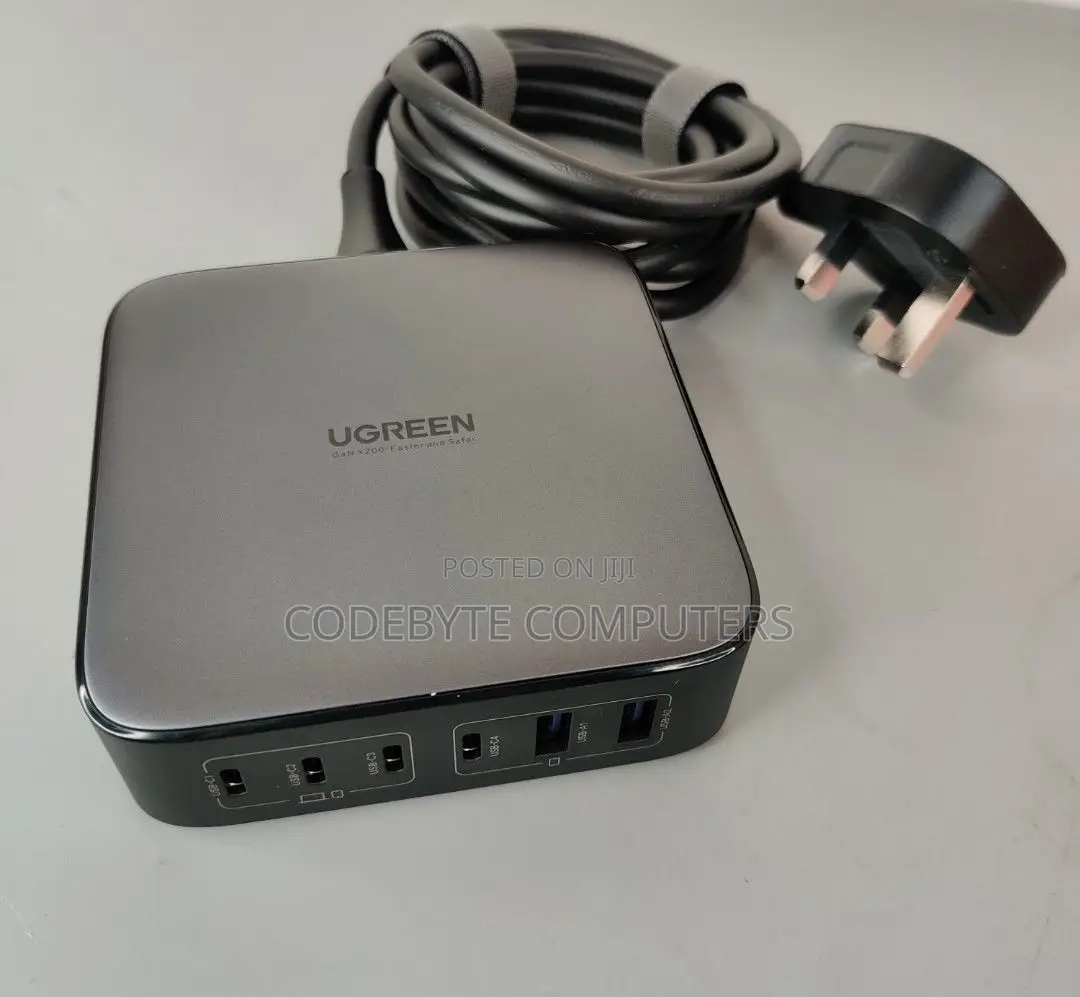UGREEN Gan 200W Desktop Charger (6-Port) - CD271