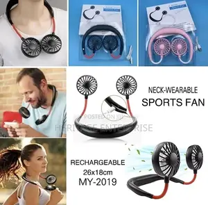 Fan New Hanging Neck Fan Portable Fan Usb Rechargeable